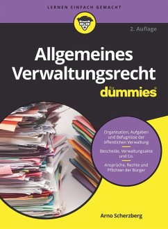 Allgemeines Verwaltungsrecht für Dummies - Scherzberg, Arno