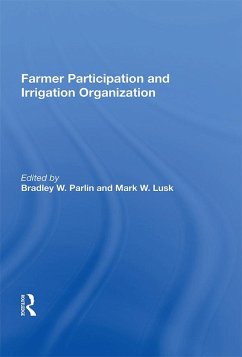 Cover Farmer Participation And Irrigation Organization (eBook, ePUB)