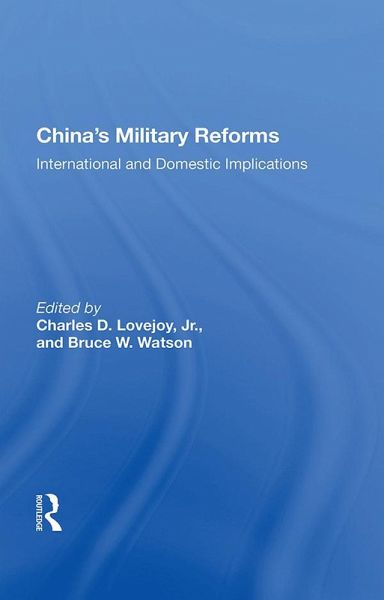 China's Military Reforms (eBook, ePUB) China's Military Reforms (eBook, ePUB)