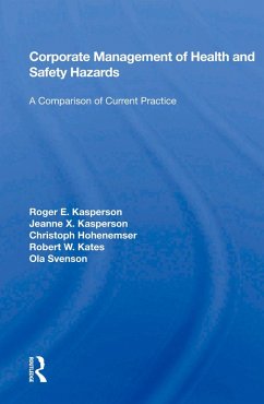 Cover Corporate Management of Health and Safety Hazards (eBook, ePUB)
