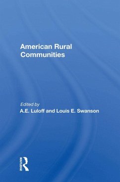 Cover American Rural Communities (eBook, PDF)