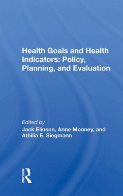 Cover Health Goals And Health Indicators (eBook, ePUB)