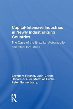 Capital-intensive Industries In Newly Industrializing Countries (eBook, PDF) - Fischer, Bernhard