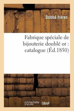 Fabrique Spéciale de Bijouterie Doublé Or, Catalogue - Dobbe Freres