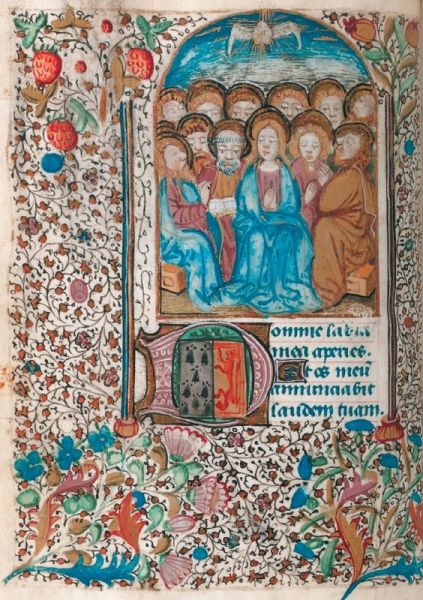 Carnet Blanc, Heures Isabelle Stuart, Colombe Carnet Blanc, Heures Isabelle Stuart, Colombe