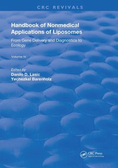 Handbook of Nonmedical Applications of Liposomes (eBook, PDF) - Lasic, Danilo D.; Barenholz, Yechezkel