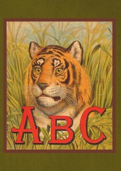 Carnet Blanc Abécedaire Tête de Tigre - Sans Auteur