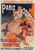 Carnet Blanc, Affiche Hippodrome Porte Maillot Paris