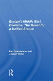 Europe's Middle East Dilemma (eBook, PDF)