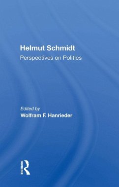 Cover Helmut Schmidt: Perspectives On Politics (eBook, ePUB)
