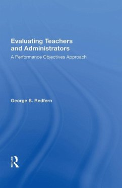 Cover Evaluating Teachers and Administrators (eBook, ePUB)
