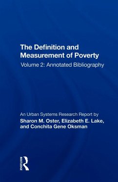 Def-measuremnt Poverty-2/h (eBook, ePUB) - Oster, Sharon M.