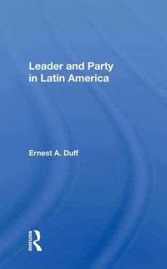 Cover Leader and Party in Latin America (eBook, PDF)