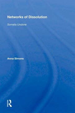 Networks Of Dissolution (eBook, PDF) - Simons, Anna