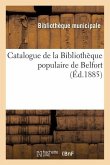 Catalogue de la Bibliothèque Populaire de Belfort