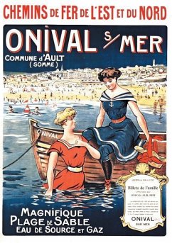 Carnet Blanc, Affiche Chemins de Fer Onival-Sur-Mer - Sans Auteur