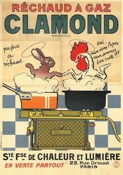 Carnet Blanc, Affiche Réchaud À Gaz Clamond