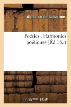 Poésies Harmonies Poétiques - de Lamartine-A