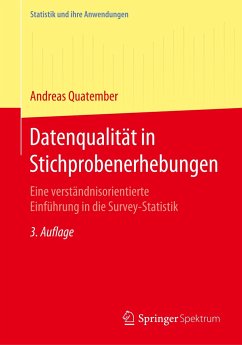 Datenqualität in Stichprobenerhebungen - Quatember, Andreas