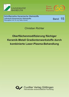 Oberflächenmodifizierung flächiger Keramik-Metall Gradientenwerkstoffe durch kombinierte Laser-Plasma-Behandlung - Richter, Christian