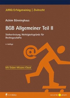 BGB Allgemeiner Teil II - Bönninghaus, Achim