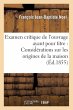 Examen Critique de l'Ouvrage Ayant Pour... - Bild 1