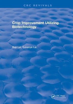 Crop Improvement Utilizing Biotechnology (eBook, PDF) - Lal, Rup