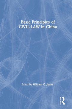 Cover Basic Principles of Civil Law in China (eBook, ePUB)