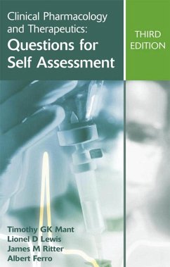Cover Clinical Pharmacology and Therapeutics: Questions for Self Assessment, Third edition (eBook, PDF)