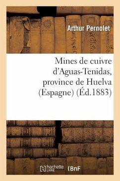 Mines de Cuivre d'Aguas-Tenidas, Province de Huelva (Espagne): Rapport Adressé - Pernolet, Arthur