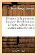 Éléments de la Grammaire Française.... - Bild 1