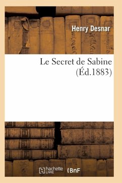 Cover Le Secret de Sabine