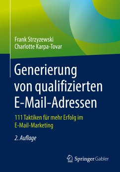 Generierung von qualifizierten E-Mail-Adressen (eBook, PDF) - Strzyzewski, Frank; Karpa-Tovar, Charlotte