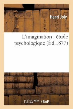 Cover L'Imagination: Étude Psychologique
