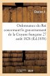 Ordonnance Du Roi Concernant Le... - Bild 1