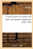 L'Oracle Pour Et Contre Mil Sept Cent Quatre-Vingt-Onze