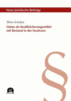 Cover Daten als Kreditsicherungsmittel mit Bestand in der Insolvenz (eBook, PDF)