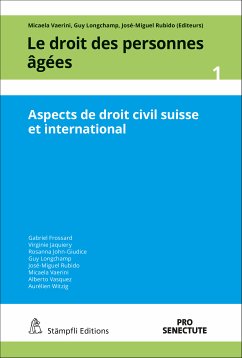 Aspects de droit civil suisse et international (eBook, PDF) - Frossard, Gabriel; Jaquiery, Virginie; John-Giudice, Rosanna; Vasquez, Alberto; Witzig, Aurélien