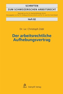 Cover Der arbeitsrechtliche Aufhebungsvertrag (eBook, PDF)