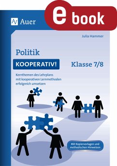 Politik kooperativ Klasse 7-8 (eBook, PDF) - Hammer, Julia
