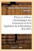 Précis Ou Tableau Chronologique Des Événemens Et de la Législation de la Révolution