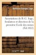 Annotations de B.-G. Sage, Fondateur Et... - Bild 1