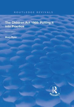 Cover The Children Act 1989 (eBook, PDF)