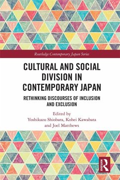 Cover Cultural and Social Division in Contemporary Japan (eBook, ePUB)
