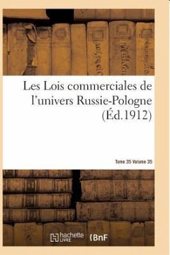 Les Lois Commerciales de l'Univers T.35 Russie-Pologne - Sans Auteur