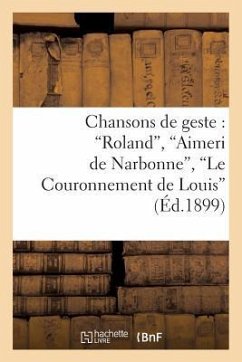 Chansons de geste - Sans Auteur