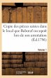 Copie Des Pièces Saisies Dans Le Local... - Bild 1