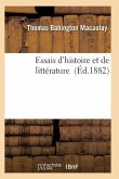 Essais d'Histoire Et de Littérature