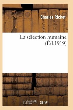 La Sélection Humaine - Richet-C