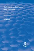 The British Union Catalogue of Music Periodicals (eBook, ePUB)